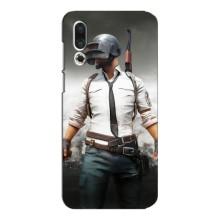 Чехол PUBG для Мейзу 16с (AlphaPrint) (Пабг мен)