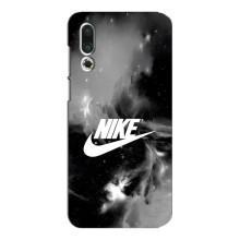 Чехол для Meizu 16s - с принтом Найк (AlphaPrint) (Лого Найк)