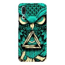 Чехол с птицами на Meizu 16s (VPrint) (Сова с глазом)