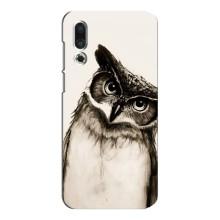 Чехол с птицами на Meizu 16s (VPrint) (Сова)