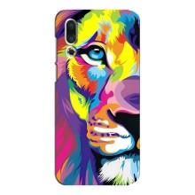 Чехол со Львом для Meizu 16s (VPrint) (Яркий Лев)