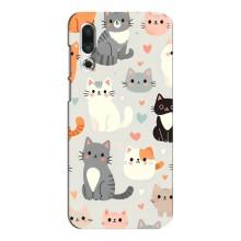 Чохол з малюнком кіт на Meizu 16s – Колаж котів