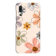 Чехол с цветочным принтом на Мейзу 16с – Разноцветные цветы