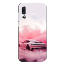 Чохол з авто Порше для Meizu 16s – Рожевий Порше