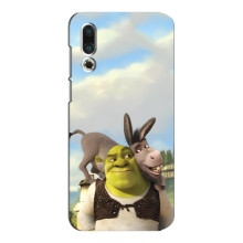 Чохол з мультфільмом Шрек на Meizu 16s – Шрек і осел