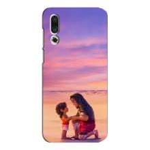 Чехол с мультфильмом Моана Meizu 16s (Моана и Симеа)