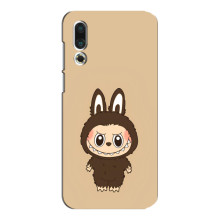 Чехол с Лабубу на Meizu 16s (Коричневый Лабубу)
