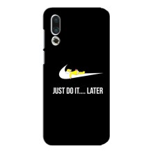 Чохол з логтипом Найк на Meizu 16s – Nike just do it