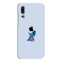 Чехол с принтом Стич на Meizu 16s – Stitch apple