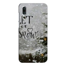 Новогодние, Праздничные Чехлы для Meizu 16s - 2024 год (Let it snow)