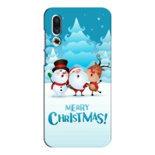 Рождественские Чехлы для Meizu 16s (VPrint) (Merry Christmas)