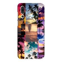 Силиконовый чехол с КАРТИНКАМИ лето для Meizu 16s (AlphaPrint) (Летний отпуск)