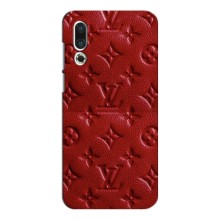 Текстурний Чохол Louis Vuitton для Мейзу 16с – Червоний ЛВ