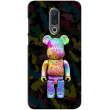 Чехлы для Meizu 16|16X - Bearbrick Louis Vuitton (PREMIUMPrint) (Яркий Bearbrick)