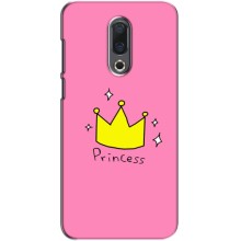 Чохол з картинкою (Стильні) Мейзу 16|16Х - (AlphaPrint) – Princess