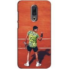 Чехлы с принтом Спортивная тематика для Meizu 16|16X – Алькарас Теннисист