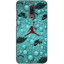 Силиконовый Чехол Nike Air Jordan на Мейзу 16|16Х (Джордан Найк)