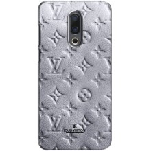 Текстурный Чехол Louis Vuitton для Мейзу 16|16Х (Белый ЛВ)