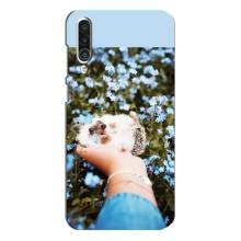 Чехлы с изображением разных животных для Meizu 16xs (Ежик на руках)