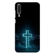 Чехол для Meizu 16xs (AlphaPrint) - (Христианские) (Крест и город)