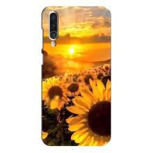 Чохол з Квітами для Meizu 16xs (поле соняшників)