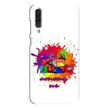 Чехол Амонг Ас для Meizu 16xs (AlphaPrint) (Яркий АмонгАс)