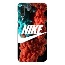 Чехол для Meizu 16xs - с принтом Найк (AlphaPrint) (Дымчатый найк)