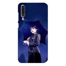 Чохли Венсдей на Meizu 16xs Уенсдей (AlphaPrint) (Венздей з парасолькою)