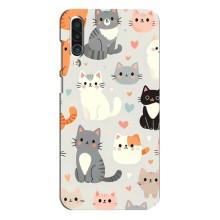Чохол з малюнком кіт на Meizu 16xs – Колаж котів