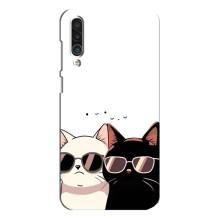 Чохол з малюнком кіт на Meizu 16xs – Коти в окулярах