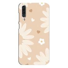Чохол з квітковим принтом на Мейзу 16хс – Бежеві квіти