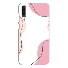 Чохол квітковий дизайн для Meizu 16xs – Рожевий фон