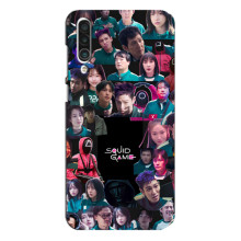 Чохол Гра в кальмара для Meizu 16xs – Колаж гра кальмара