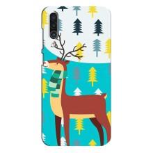 Силиконовый бампер с картинкой животных для Meizu 16xs (Олень с шарфом)