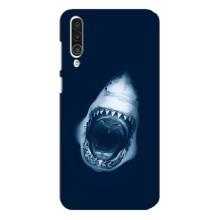 Силиконовый бампер с картинкой животных для Meizu 16xs (Пасть Акулы)