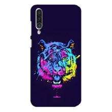 Силиконовый бампер с картинкой животных для Meizu 16xs (Тигр-Арт)