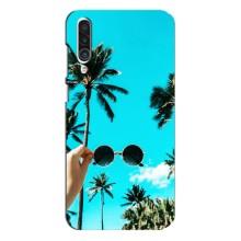 Силиконовый чехол с КАРТИНКАМИ лето для Meizu 16xs (AlphaPrint) (Взгляд лето)