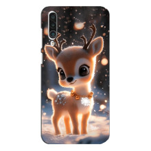 Яркий чехол для Meizu 16xs с Зимними Оленятами – Оленёнок
