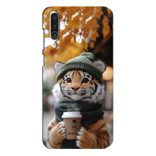 Печатный чехол «Зверята с кофе» для Meizu 16xs – Тигр с кофе