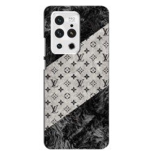 Чехол Стиль Louis Vuitton на Meizu 18 Pro (LV на белом)