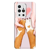 Чехол (ТПУ) Милые собачки для Meizu 18 Pro – Любовь к собакам
