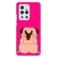 Чехол (ТПУ) Милые собачки для Meizu 18 Pro (Веселый Мопсик)