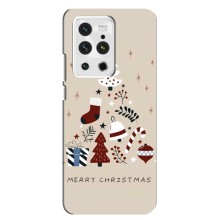 Різдвяні Чохли для Meizu 18 Pro (VPrint) (Merry Christmas)