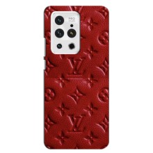 Текстурный Чехол Louis Vuitton для Мейзу 18 Про – Красный ЛВ