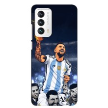 Чехлы для Meizu 18 (Leo чемпион) (AlphaPrint) – Месси с кубком