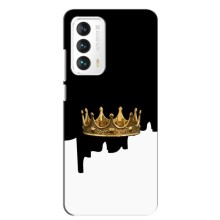 Чехол (Корона на чёрном фоне) для Мейзу 18 – Золотая корона