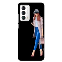 Чехол с картинкой Модные Девчонки Meizu 18 – Девушка со смартфоном