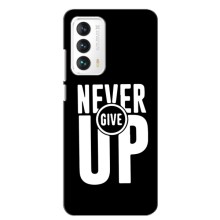 Силіконовый Чохол на Meizu 18 з картинкою НАЙК – Never Give UP