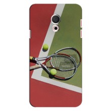 Чехлы с принтом Спортивная тематика для Meizu C9 Pro – Ракетки теннис