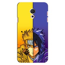 Купить Чехлы на телефон с принтом Anime для Мейзу С9 Про – Naruto Vs Sasuke